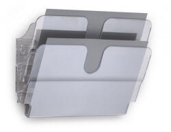 Durable Prospektustartó A4, Durable Flexiplus 2 db/csomag, áttetsző (1709014400)