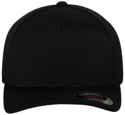 Flexfit Uniszex Sapka Flexfit Tactel Mesh Cap -L/XL, Fekete