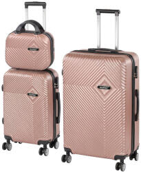 Leziter TraveLux Pro XVI gurulós bőrönd szett (LTRPBS-XVI-RG) - platinashop