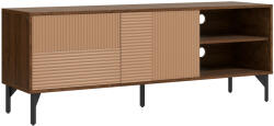 HomCom Suport TV Modern cu Rafturi Deschise, pentru Televizoare până la 65", Design Elegant, Maro | Aosom Romania (839-665V80CF)