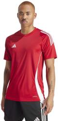 adidas Performance adidas Performance, Tiro24 szűk fazonú futballpóló, Fehér, Élénkpiros, L (IS1016-L)