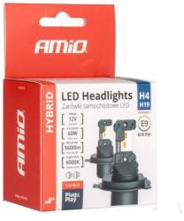 AMiO LED H4/H19, 2 × 30 W - fehér (P43t foglalat), 2 db