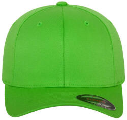 Flexfit Uniszex Sapka Flexfit Fitted Baseball Cap -S/M, Friss zöld