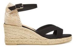 CASTANER női espadrillák, 025533-100, textil, 39 EU, fekete (0000304972355_39)