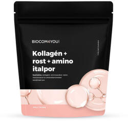  Biocom4You Kollagén+Rost+Amino natúr ízű italpor - 510g