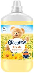 Coccolino Fresh Happy Yellow öblítő, 74 mosás, 1702 ml (65598728)