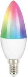 Forever Light Bec inteligent Forever light - Tuya LED RGB, 5.5W, E14, C37 (9151)