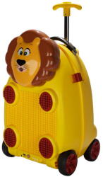 Sagrada Catalana Pengda 012 Troller Copii Model Leu Cu Functie Muzicala (cb*00012) - vexio Valiza