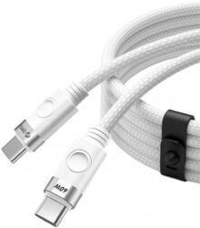 ORICO CDX adatkábel, töltőkábel, fehér (60W, 3A, USB-C to USB-C, 1m)