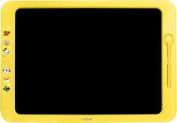 LogiLink Tablă LCD pentru copii Logilink 19", ștergibilă/rescriptibilă, suport pentru tablă ștergibilă, suport, galben
