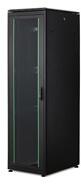 ASSMANN Rack Unique 19" 42U 2053x600x800mm üvegajtós fekete álló rack szekrény (DN-19 42U-6/8-B-1)