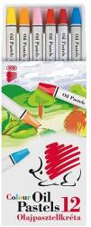 ICO Cretă pastel ulei, ICO "Süni", 12 culori diferite 7220091000 (7220091000)