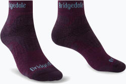 Bridgedale Дамски туристически чорапи Bridgedale Hike Midweight Performance Ankle dark purple