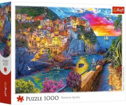 Trefl Puzzle Trefl din 1000 piese - Plimbare de seară în Cinque Terre (10982) Puzzle