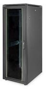 ASSMANN Rack Unique 19" 32U 1609x600x800mm üvegajtós fekete álló rack szekrény (DN-19 32U-6/8-B-1)