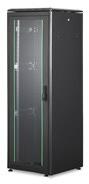 ASSMANN Rack Unique 19" 36U 1787x600x600mm üvegajtós fekete álló rack szekrény (DN-19 36U-6/6-B-1)