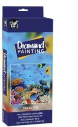  Gyémántszemes kirakó - Víz alatti világ, 30 x 30 cm