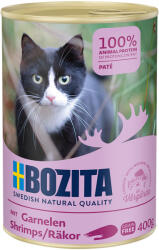 Bozita 12x400g Bozita garnéla pástétom nedves macskatáp