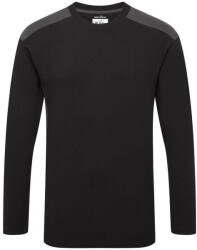 Portwest Kéttónusú T-Shirt L/S Black/Grey 4XL