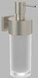 Villeroy & Boch Dozator sapun lichid, cu suport metalic, nichel periat (Brushed Nickel Matt), Villeroy & Boch Elements Striking TVA15200700064 TVA15200700064 (TVA15200700064)