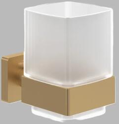 Villeroy & Boch Pahar de sticla, cu suport metalic, auriu periat (Brushed Gold), Villeroy & Boch Elements Striking TVA15201900076 TVA15201900076 (TVA15201900076)