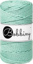 Bobbiny 3PLY Macramé Rope 3 mm 100 m Jelly Mint Șnur (TS-E107)