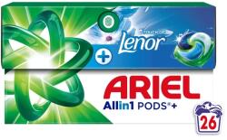 Ariel с Lenor, капсули за пране, за цветни тъкани, 26 бр (8700216803496)