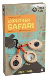HABA Terra Kids Adventure Compact Trio cu carabină - busolă, lupă, termometru (2012395001) Set bricolaj copii