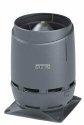 VILPE 160S 300x300-as FLOW tetőszellőző, szürke