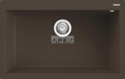 Elleci - Mosogatótálca Quadra 130 G78 Espresso (mul-LGQ13078)