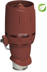 VILPE ECo160P/500 FLOW tetőventilátor, vörös - webmuszaki