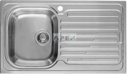 Elleci - Mosogatótálca Sky 400 SX inox medence bal oldalt (mul-LIK400SACSX)