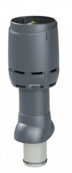 VILPE 125P/IS/500 FLOW tetőszellőző, szürke