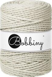 Bobbiny 3PLY Macramé Rope 5 mm 100 m Cashmere Beige Șnur (TX-E095)