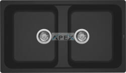 Elleci - Mosogatótálca Life 450 G40 Nero (mul-LG245040)