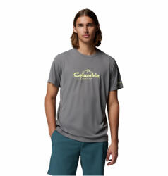 Columbia Zero Rules Light SS Graphic Crew Размер: XXL / Цвят: сив