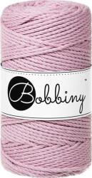 Bobbiny 3PLY Macramé Rope 3 mm 100 m Dusty Rose Șnur (<![CDATA[TS-E108]]>)