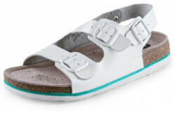 PAYPER Cork Megi 0337-d41 Fehér Szandál, Bőr Felsőrész (41)