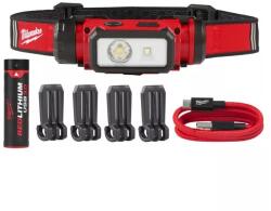 Milwaukee Szerelőlámpa - Fejlámpa L4 B3 600 Lumen IP54 USB L4HL2-301 - Milwa (4933479963)