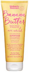 Umberto Giannini Sampon hranitor pentru par uscat, frizzy si texturat, Banana Butter, 250 ml, Umberto Giannini