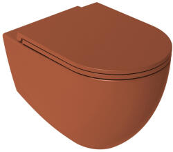 SAPHO WC, Sapho Isvea Infinity Rimless fali wc 36, 5x53 cm, terracotta 10NF02005-2U - mozaikkeramia