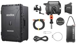 Godox Lampa LED RGB Godox KNOWLED MG1200R K2 si Hard Case cu roti