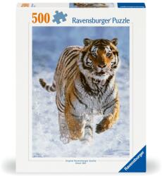 Ravensburger - Puzzle tigru in zapada 500 piese design nou - RVSPA00148 (RVSPA00148) Puzzle