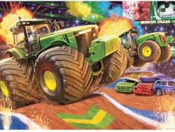Ravensburger Puzzle John Deere Cu Roti Mari 100 Piese - RVSPC12983 (RVSPC12983) Puzzle