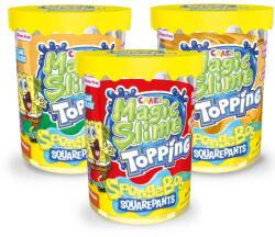 CRAZE - Slime Magic SpongeBob 70 ml cu sclipici si topping modele asortate - CRZ54185 (CRZ54185)