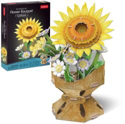 CubicFun - Buchet de flori 3D Floarea Soarelui 102 piese - CUW3303h (CUW3303h)