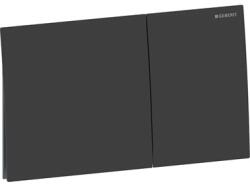 Geberit Sigma70 nyomólap 2 mennyiséges öblítéshez 25x14, 6x2, 3 cm rozsdamentes acél, matt fekete, EasyTo Clean bevonattal (GE-115.622.14.1)