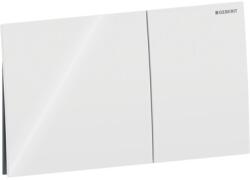 Geberit Sigma 70 nyomólap 2 mennyiséges öblítéshez, fehér, üveg (GE-115.622.SI.1)
