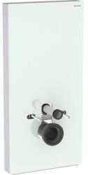 Geberit Monolith szanitermodul fali WC-hez, 101 cm, üveg előlap, alumínium (GE-131.021.SL.5)