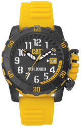 Caterpillar Ceas pentru barbati CAT BARRICADE, mecanism QUARTZ, analog, carcasa 44 mm, din plastic ABS, cadran negru, LK. 171.27. 117 Ceas